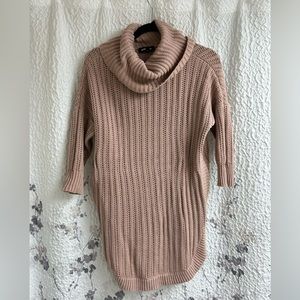 Express Knits Slouch Tutleneck sweater